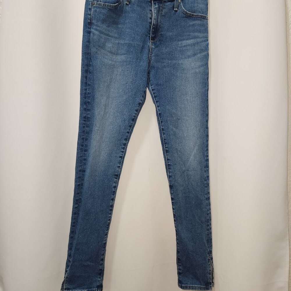 AG Adriano Goldschmied High Rise Farrah Skinny ankle